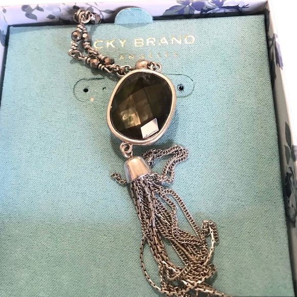 Lucky Brand Long Tassel Necklace - Picture 2 of 3